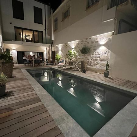 Chambre Dans Maison De Ville Avec Piscine Et Garage En Centre Ville Montpellier Exterior photo
